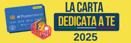 Carta dedicata a te 2025: pubblicata la lista dei nuclei familiari beneficiari Carta dedicata a te 2025: pubblicata la lista dei nuclei familiari beneficiari