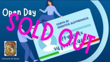 12° OPEN DAY C.I.E. – APERTURA STRAORDINARIA UFFICIO ANAGRAFE RILASCIO CARTA DI IDENTITÀ ELETTRONICA SABATO 29 AGOSTO 2026