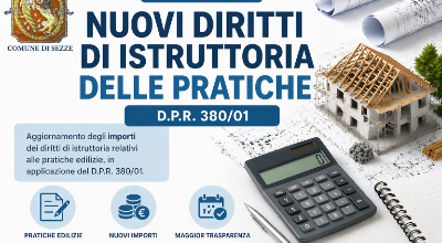 Nuovi diritti di istruttoria edilizia