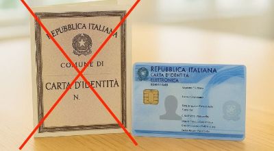 Avviso scadenza carta di identità cartacea Avviso scadenza carta di identità cartacea